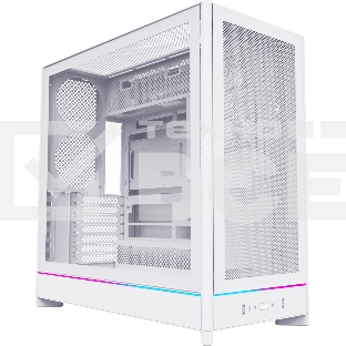 Компьютерный корпус Montech HS01 белый без БП ATX 2xUSB3.0 audio bott PSU