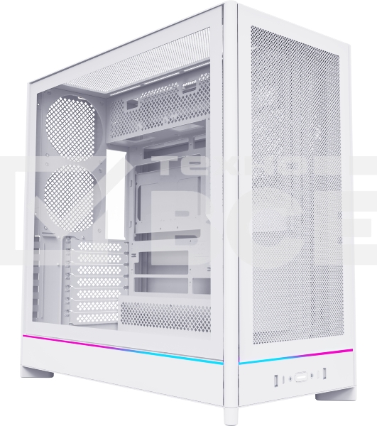 Компьютерный корпус Montech HS01 белый без БП ATX 2xUSB3.0 audio bott PSU