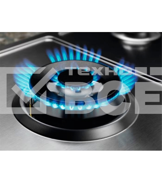 Встраиваемая газовая панель Electrolux CGS6436BX