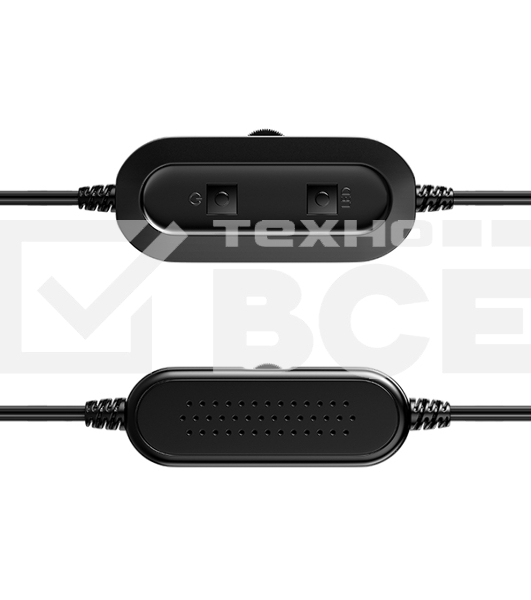 Акустическая система 2.0 Qumo Rage AS005, 10 ВТ, объемное звучание, синяя подсветка (отключаемая), USB/Jack 3,5мм