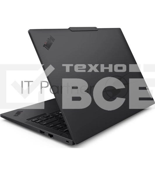 Ноутбук Lenovo ThinkPad T14 Gen6 14' WUXGA(1920x1200)IPS 400N, Ultra7 255H, 16+16Gb DDR5-5600, 1Tb SSD m.2, Intel Graphics, WiFi 6E+BT, FPR,fTPM, cam 5MP+IR, 4cell 52.5Wh, 65W USB-C, Win11 Pro China,1,4kg, 1Y