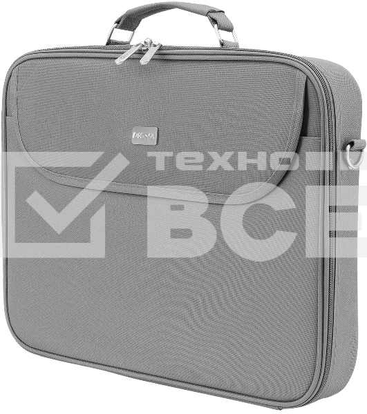Сумка для ноутбука 15.6' Digma HC-210 серый полиэстер (HC210GY)
