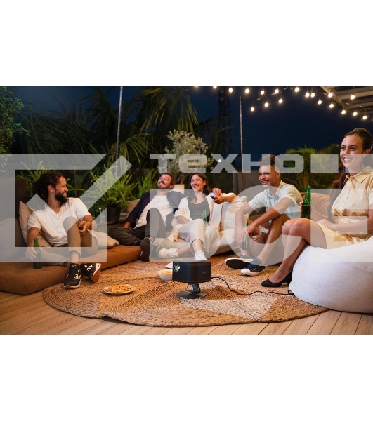 XGIMI Horizon Pro Домашний проектор/технология:DLP/Разрешение:4K/2200Лм/MediaTek MT9612/2GB/32GB/Wi-Fi, Bluetooth/AndroidTV/HDR10/0.76-7.66м/HarmanKardon/Вес:2.9кг/Черный XK03H