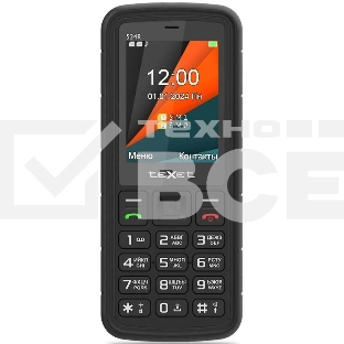Мобильный телефон teXet TM-524R черный