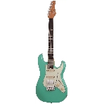 Электрогитара SCHECTER NICK JOHNSTON TRAD-HSS A. GREEN - электрогитара 6-струнная. 22 лада, корпус: ольха, гриф: обоженный клен, накладка черное дерево, на болтах, звукосниматели: HSS Schecter Diamond '78, 2x Schecter Diamond Nick Johnston Single Coil, р, фото 1