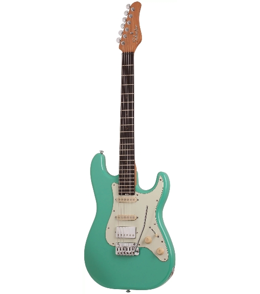 Электрогитара SCHECTER NICK JOHNSTON TRAD-HSS A. GREEN - электрогитара 6-струнная. 22 лада, корпус: ольха, гриф: обоженный клен, накладка черное дерево, на болтах, звукосниматели: HSS Schecter Diamond '78, 2x Schecter Diamond Nick Johnston Single Coil, р
