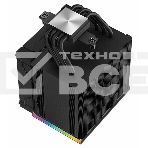 Кулер для процессора DEEPCOOL AK500 DIGITAL черный, 120 мм, алюминий/медь, 1850 об/мин, 28 дБ, 4 pin, 240 Вт, 160 мм, фото6