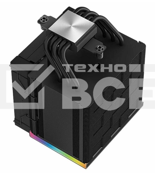 Кулер для процессора DEEPCOOL AK500 DIGITAL черный, 120 мм, алюминий/медь, 1850 об/мин, 28 дБ, 4 pin, 240 Вт, 160 мм