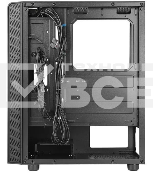 Компьютерный корпус Azza Prime 360E черный без БП ATX 5x120мм 2x140мм 2xUSB 3.0 audio bott PSU