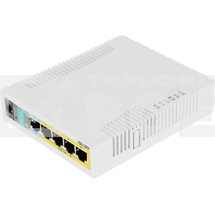Коммутатор Mikrotik CSS106-1G-4P-1S 5PORT 1000M 1SFP