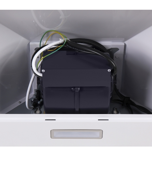 Вытяжка каминная HOMSair Delta 50 белый, 50 см, 600 куб. м/ч, 47 дБ