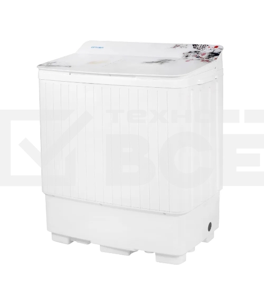 Стиральная машина OPTIMA МСП-66СТ белая, загрузка вертикальная 6кг, 1350 об/мин., класс: A