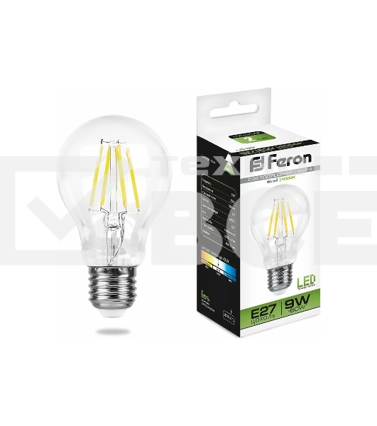 Лампа светодиодная FERON LB-63 (25632) 9W 230V E27 4000K