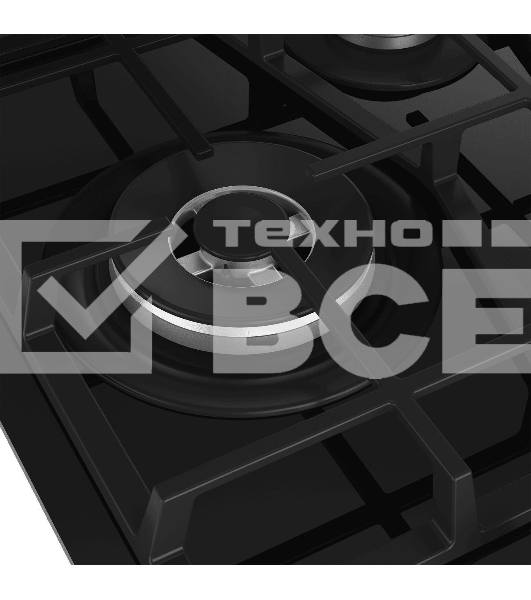 Встраиваемая варочная поверхность Hotpoint HGS 62FD/BK, независимая, черный