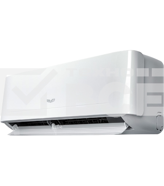 Блок внутренний сплит-системы Shuft Berg DC SFTOI/in-24HN1_24Y инвертор, 24000 BTU, 70 м2, 32 дБ, охлаждение, обогрев, осушение, белый