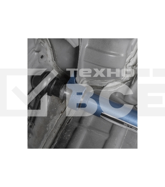 Растяжка гидравлическая Stels 51356 10 т, 17 предметов, 7 сменных насадок, в пласт. кейсе на колесах
