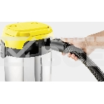 Строительный пылесос Karcher WD 2 Plus S V-15/4/18 желтый, 1000 Вт, уборка сухая/сбор воды, пылесборник мешок/контейнер, 15 л, фото5