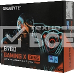 Материнская плата Gigabyte B760 GAMING X GEN5, LGA1700, Intel B760, 4xDDR5, 4xSATA, 3xM.2, 1xPCIe 5.0 x16, 2xPCIe 3.0 x1, 1xHDMI, 1xDP, 1x2.5Gb LAN, 1xUSB-C 5Gbps, 1xUSB-A 10Gbps, 1xUSB-A 5Gbps, 5xUSB-A 2.0, 6x3.5 мм, 7.1, ATX, фото13