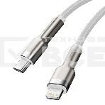 Кабель Baseus Cafule 1m белый, фото2