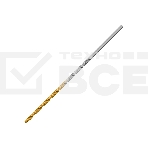 Сверло спиральное по металлу Denzel 2 х 86 мм Р6М5, Golden Tip, удлиненное, 2 шт., фото8