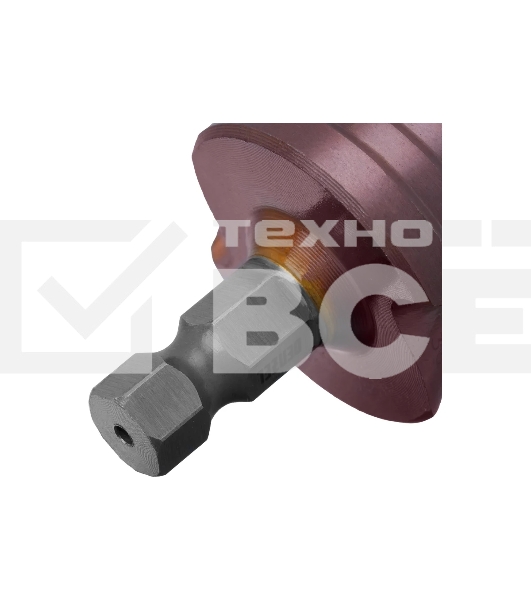 Сверло ступенчатое Denzel 9-12-15-18-21-24-27-30-33-36 мм, Р6М5К5, 6-гр. хвостовик 723615