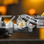 Клещи переставные Denzel обливные рукоятки, 180 мм, фото4