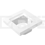 Рамка Эпика 1-местная, IP44, белая, пластик, фото6