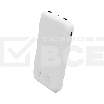 Портативный аккумулятор MORE CHOICE (4620202552907) PB25-10 белый - 10000mAh 2USB, фото2