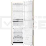 Холодильник Haier CEF538CGG золото двухкамерный 263/105л морозилка снизу, No Frost, фото3