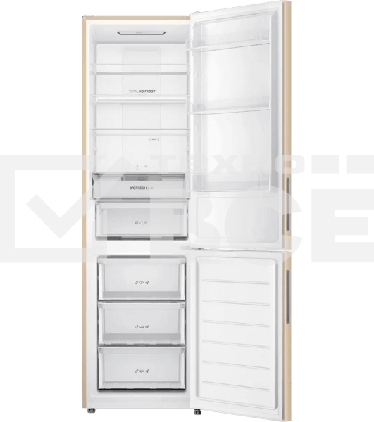 Холодильник Haier CEF538CGG золото двухкамерный 263/105л морозилка снизу, No Frost