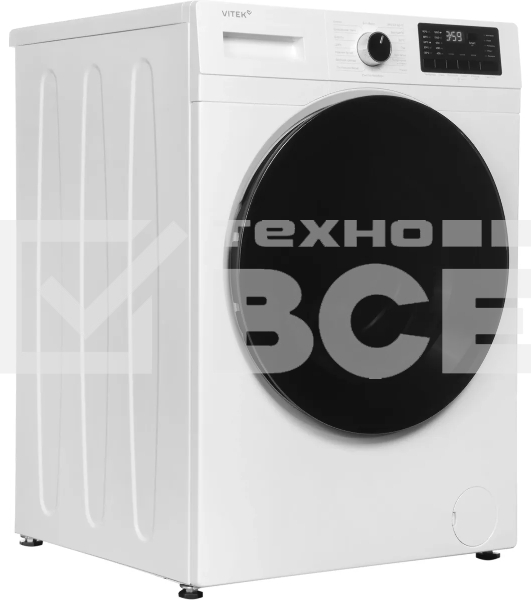 Стиральная машина Vitek VT-WFE9201 класс: A+++ загр.фронтальная макс.:10.5кг белый инвертор