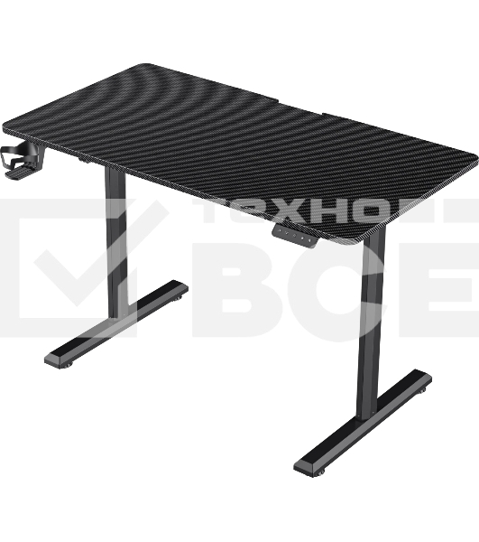 Стол игровой компьюерный Volt черн, регулир. высота 72-117 см