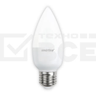 Светодиодная (LED) лампа Smartbuy-C37-12W/4000/E27
