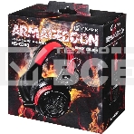 Проводные наушники Oklick HS-G300 черный/красный, полноразмерные, jack 3.5 мм, фото3