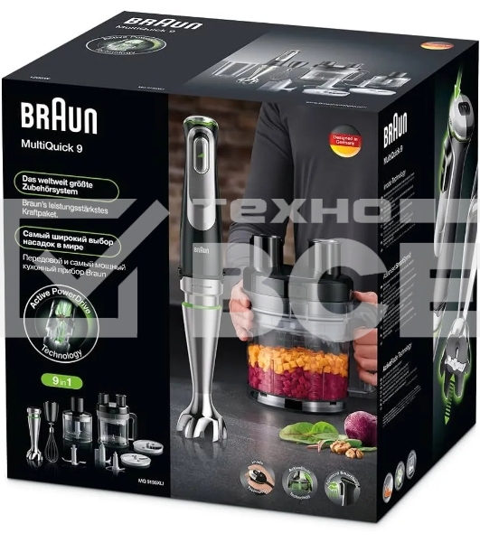 Блендер погружной Braun MQ9185XLI