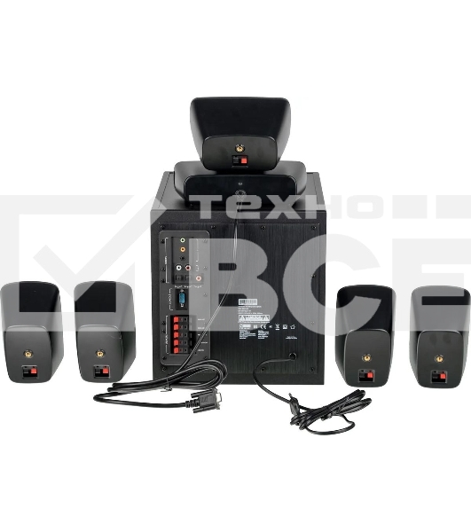 Колонки Logitech Z906 5.1 черный 500Вт