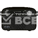 Радиоприемник SVEN SRP-505 (4 Вт, FM/AM/SW, USB, SD/microSD, Bluetooth, 1200 мА·ч)черный, фото6