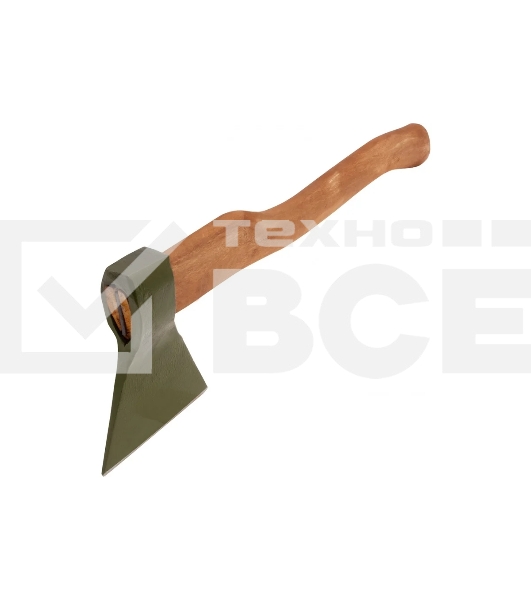 Топор кованный Сибртех, в сборе, 1200/1550 г, деревянное топорище, 500 мм, Б3