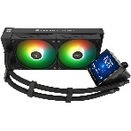Водяное охлаждение для процессора Thermalright Grand Vision 240 (240mm, LED, Black, ARGB/Fans: 2x120mm, 80.45CFM, 29.4dBA, 2150RPM/Pump height 72.5mm, 6400RPM, Rad thickness 27mm/S: 1700, 1200, 1851, 115X, 2011, 2066, AM5, AM4), фото8
