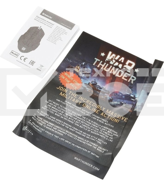 Мышь проводная Defender Sky Dragon GM-090L черный, 3200 dpi, USB, кнопки - 6