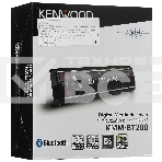 Автомагнитола Kenwood KMM-BT208, 1 DIN, Bluetooth, USB Type-A, AUX, съёмная панель, фото2