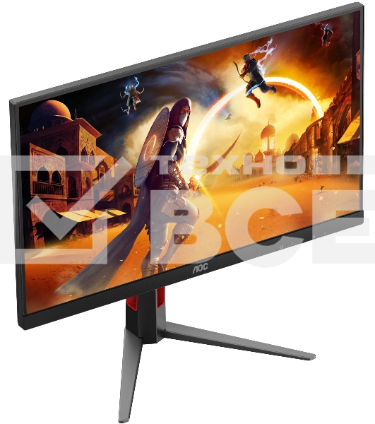 Монитор AOC 27' 27G4HA, 16:9, IPS, FHD, 1ms, 300cd, 200Hz, HDMI, DP, SPK, HAS