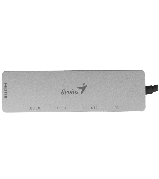 USB-концентратор Genius UH-500, USB Type-C, USB 3.0/HDMI, USB Type-C