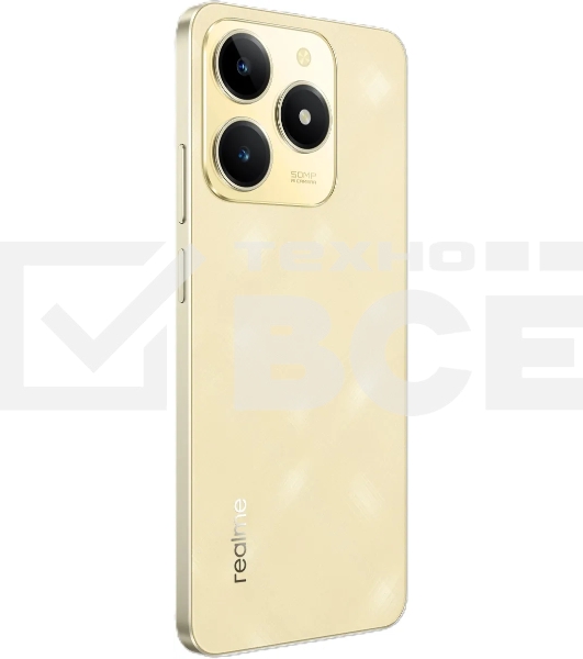 Смартфон Realme C61, 8/128Gb, золотистый
