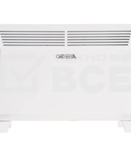 Конвектор Cadena WRM-1500-S белый, 1500 Вт, 20 м2, термостат