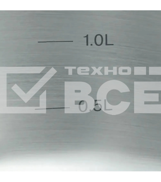 Кастрюля Rondell Etery RDS-1600 5.1л. d=24см (с крышкой) стальной