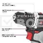 Дрель P.I.T. PBM12K-10B/2 X-DRIVER патрон:быстрозажимной реверс (PBM12K-10B/2), фото4