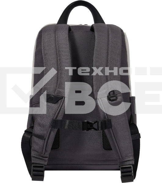 Рюкзак Piquadro Brief2 Special CA3214BR2S/GRN, нейлон/натур.кожа, серый/черный