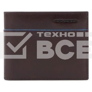 Кошелек мужской Piquadro Blue Square Revamp PU4188B2VR/MO, натур.кожа, коричневый