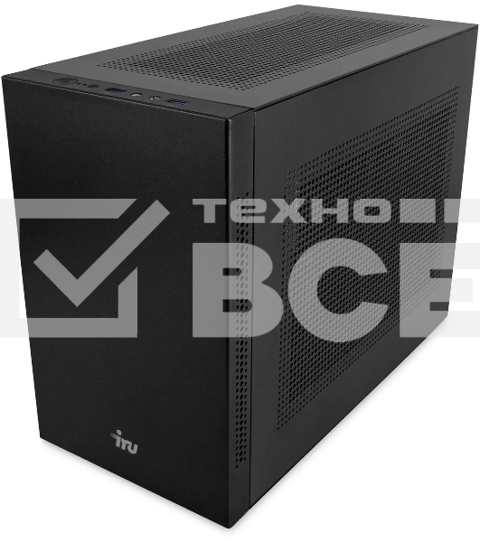 Компьютер IRU Game 510B7GS MT i5 12400F (2.5) 16Gb SSD512Gb RTX4060 8Gb Free DOS GbitEth 600W черный (2055740)